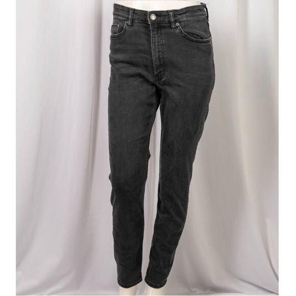 H&M Skinny High rise black Jeans size 8 - Picture 2 of 5